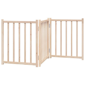 Faltbares Hundetor aus Holz, 150 cm