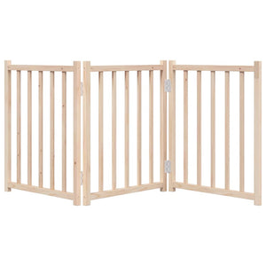 Faltbares Hundetor aus Holz, 150 cm