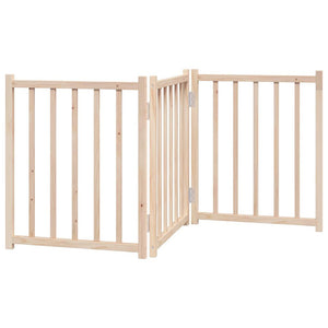 Faltbares Hundetor aus Holz, 150 cm