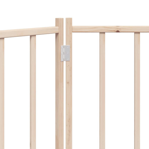 Faltbares Hundetor aus Holz, 150 cm