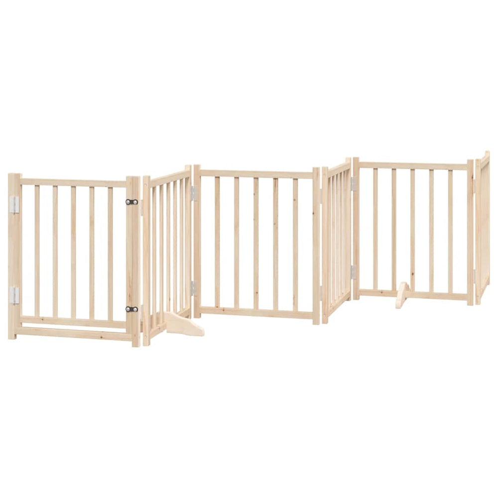 Faltbares Hundetor mit Tür, 300 cm