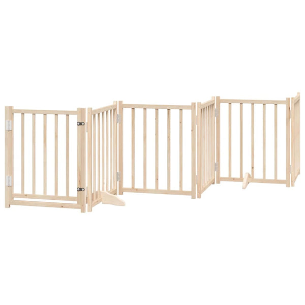 Faltbares Hundetor mit Tür, 300 cm