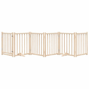 Faltbares Hundetor mit Tür, 300 cm