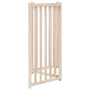 Faltbares Hundegitter, 3 Paneele, 150cm, Tannenholz
