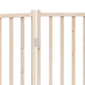 Faltbares Hundegitter, 3 Paneele, 150cm, Tannenholz