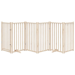 Faltbares Hundegitter mit Tür, 300 cm, Tanne