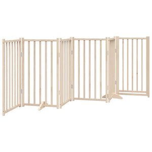 Faltbares Hundegitter mit Tür, 300 cm, Tanne