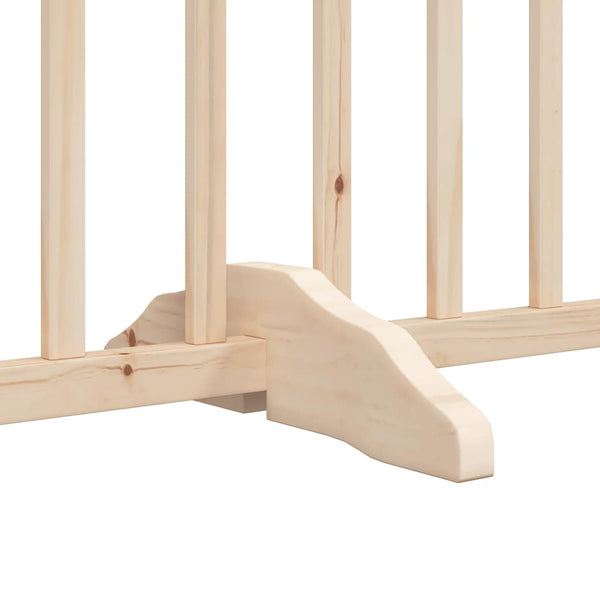 Faltbares Hundegitter mit Tür, 300 cm, Tanne