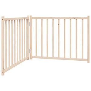 Faltbares Hundetor aus Holz, 160cm
