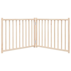 Faltbares Hundetor aus Holz, 160cm