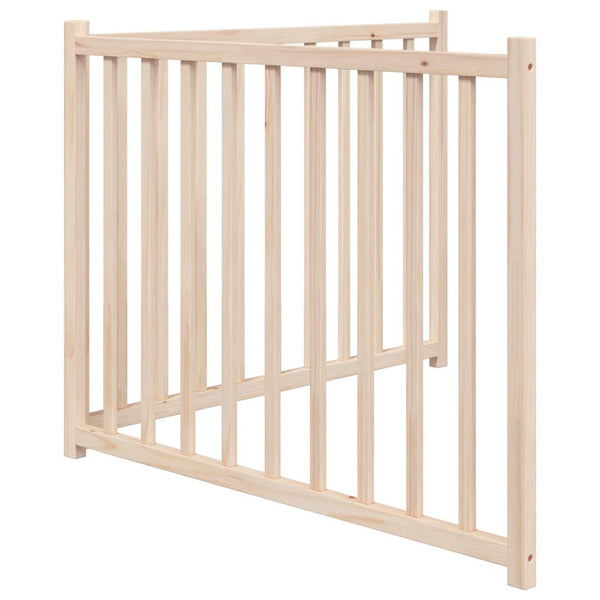 Faltbares Hundetor aus Holz, 160cm