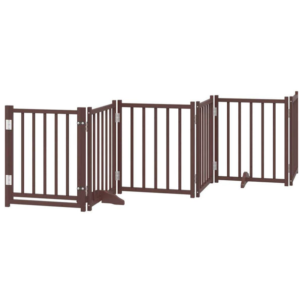 Faltbares Hundetor mit Tür, 300 cm