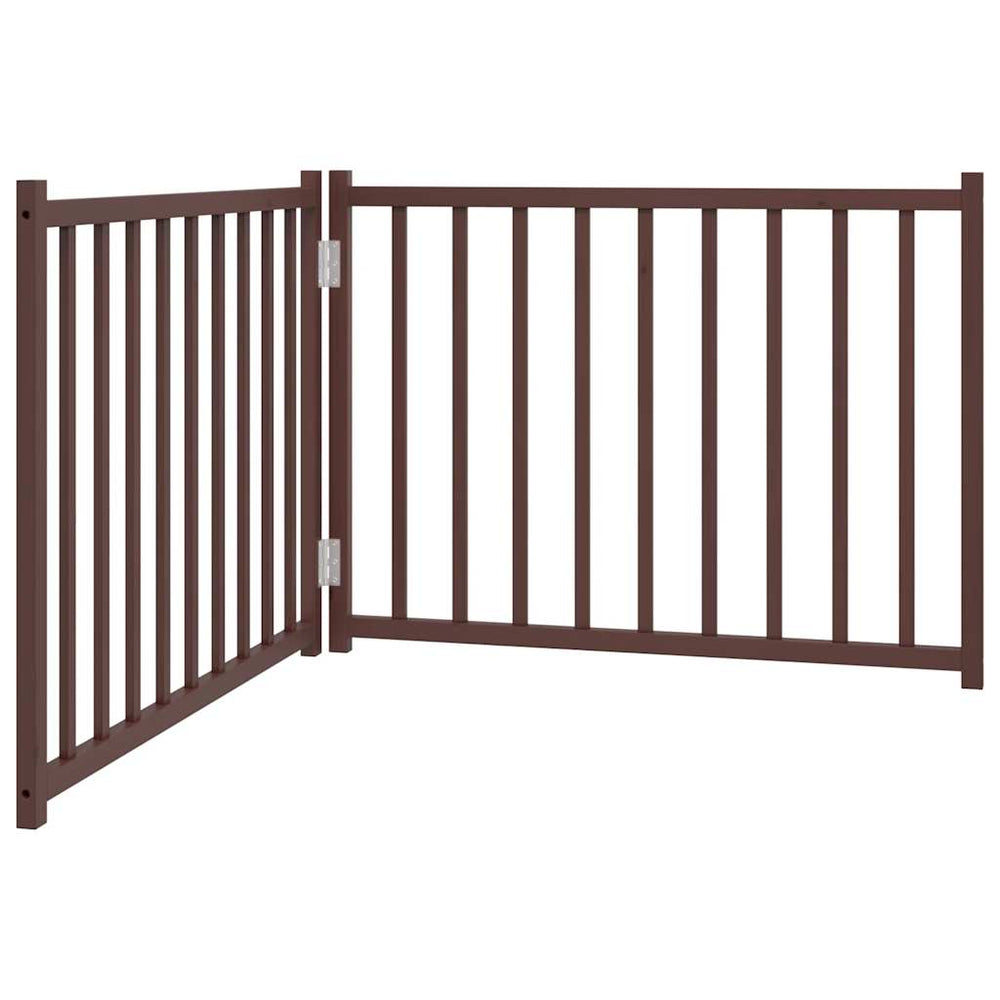 Faltbares Hundetor, 160 cm, Massivholz