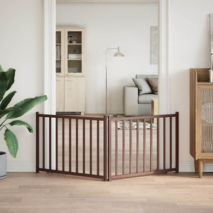 Faltbares Hundetor, 160 cm, Massivholz