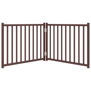 Faltbares Hundetor, 160 cm, Massivholz