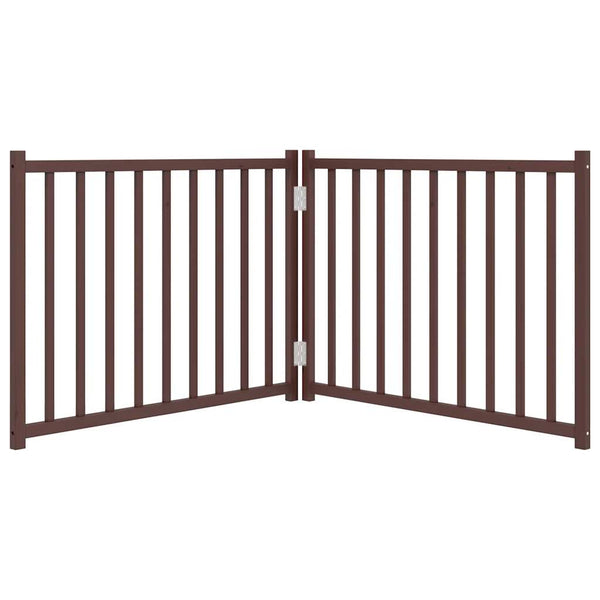 Faltbares Hundetor, 160 cm, Massivholz