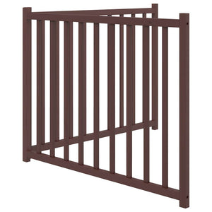 Faltbares Hundetor, 160 cm, Massivholz