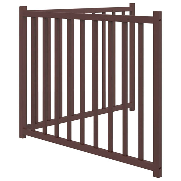 Faltbares Hundetor, 160 cm, Massivholz