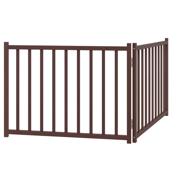 Faltbares Hundetor, 160 cm, Massivholz