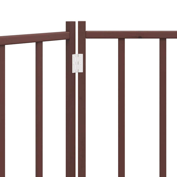 Faltbares Hundetor, 160 cm, Massivholz