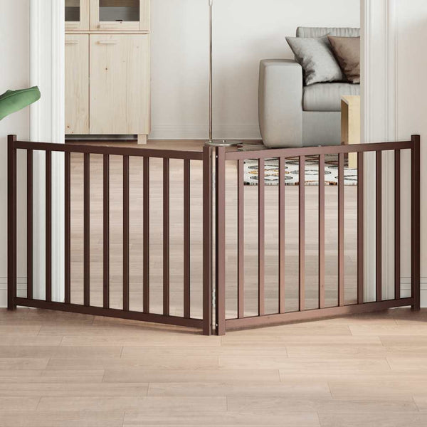 Faltbares Hundetor, 160 cm, Massivholz