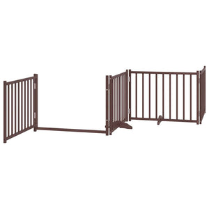 Faltbares Hundetor mit Tür, 320 cm