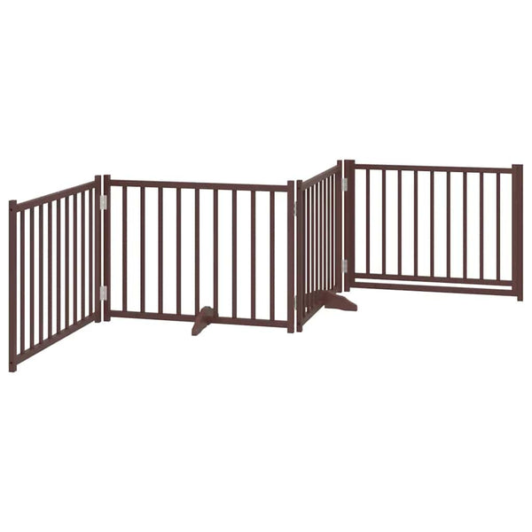 Faltbares Hundetor mit Tür, 320 cm