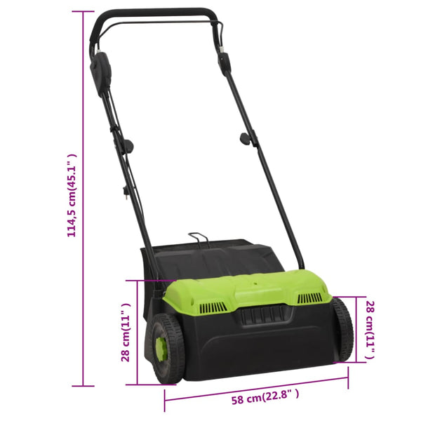 1500W Elektro-Rasenlüfter 2-in-1