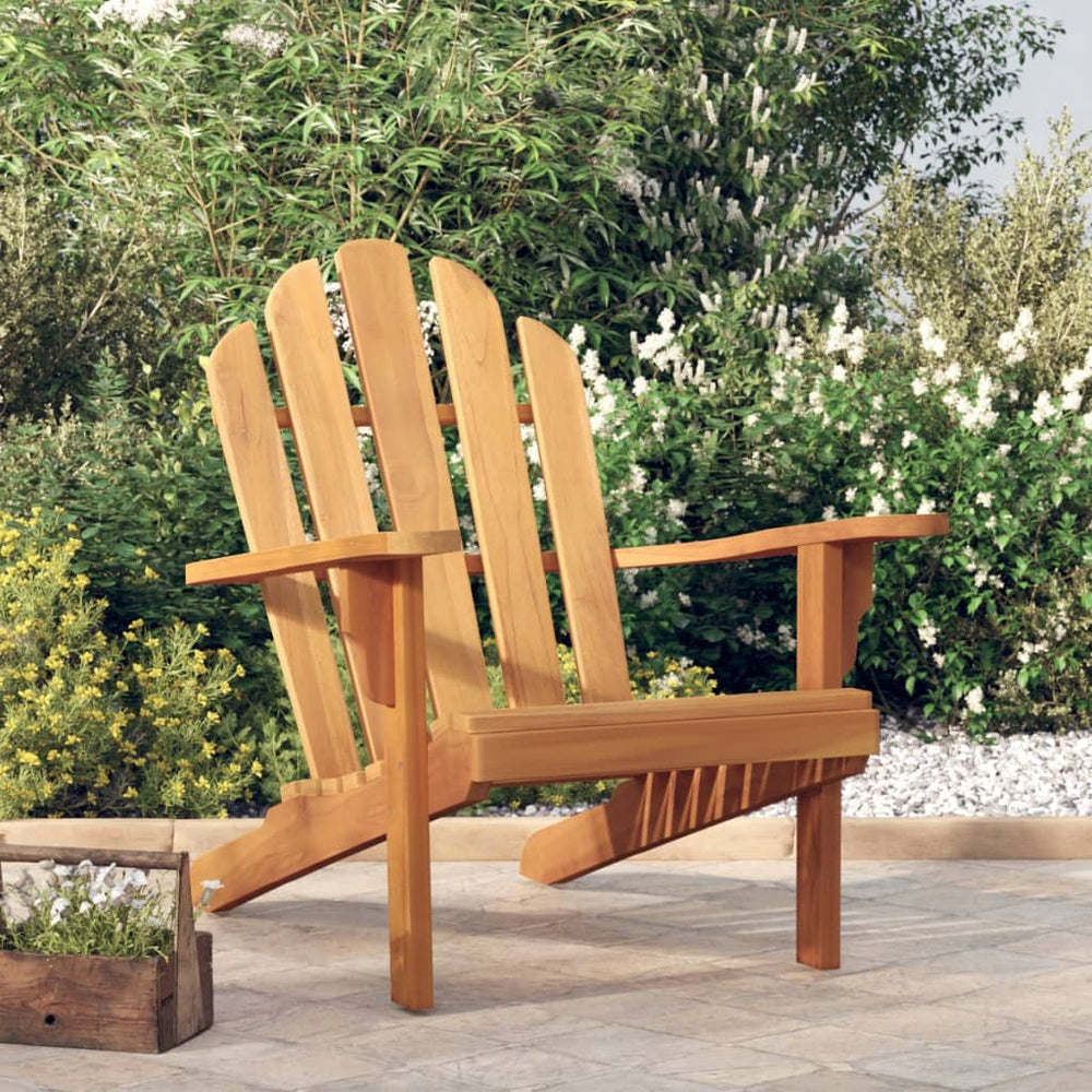 Adirondack Gartenstuhl Teak Massivholz