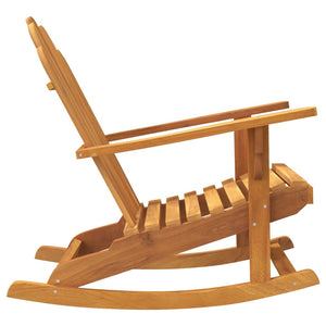 Adirondack Schaukelstuhl Teakholz