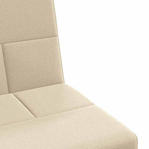 Schlafsofa Creme mit Getränkehaltern