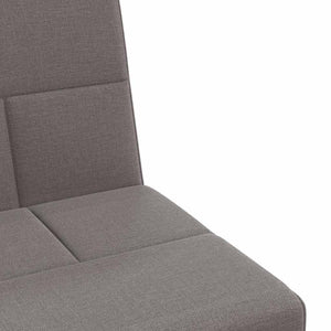 Schlafsofa Taupe mit Getränkehaltern