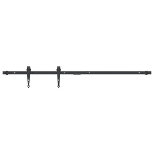 Mini Schiebetürbeschlag Set 122cm