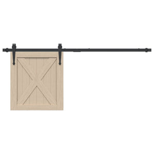 Mini Schiebetürbeschlag Set 122cm
