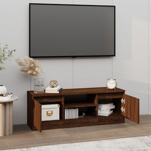 TV-Schrank Braun Eichen-Optik 102 cm