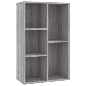 Bücherregal Sideboard Grau Sonoma 50x80 cm