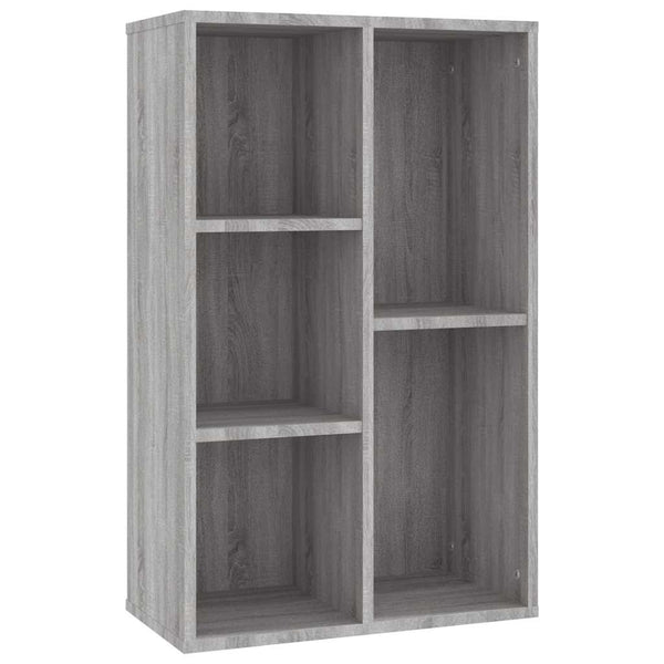 Bücherregal Sideboard Grau Sonoma 50x80 cm
