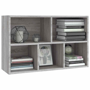 Bücherregal Sideboard Grau Sonoma 50x80 cm