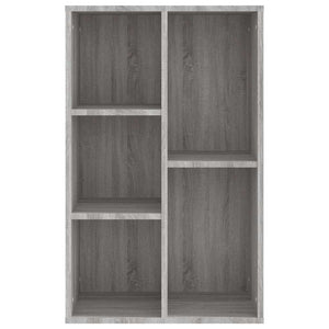 Bücherregal Sideboard Grau Sonoma 50x80 cm