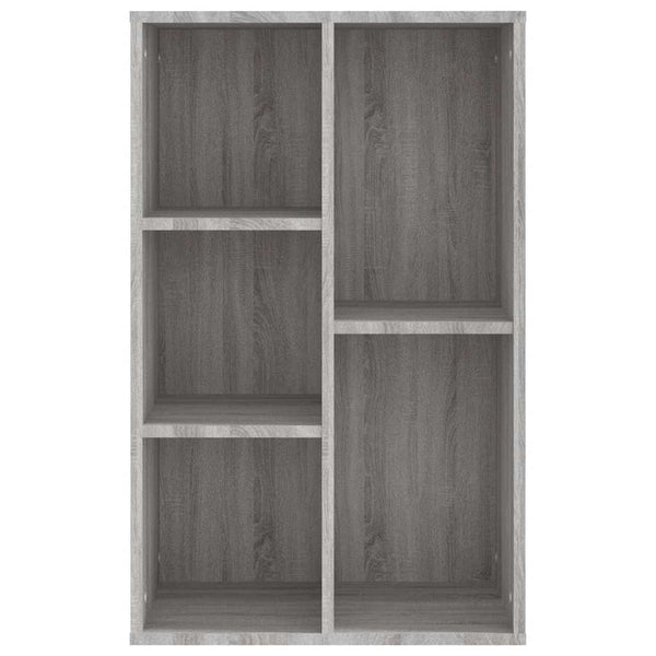 Bücherregal Sideboard Grau Sonoma 50x80 cm