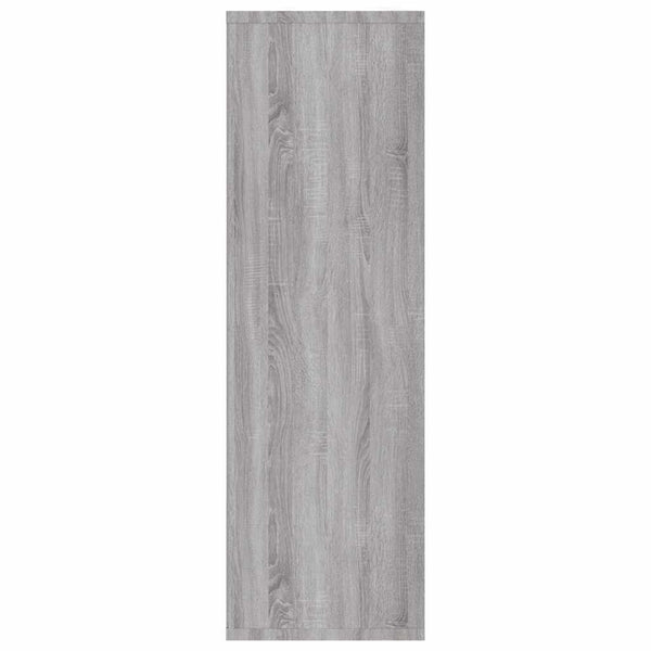 Bücherregal Sideboard Grau Sonoma 50x80 cm