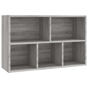 Bücherregal Sideboard Grau Sonoma 50x80 cm