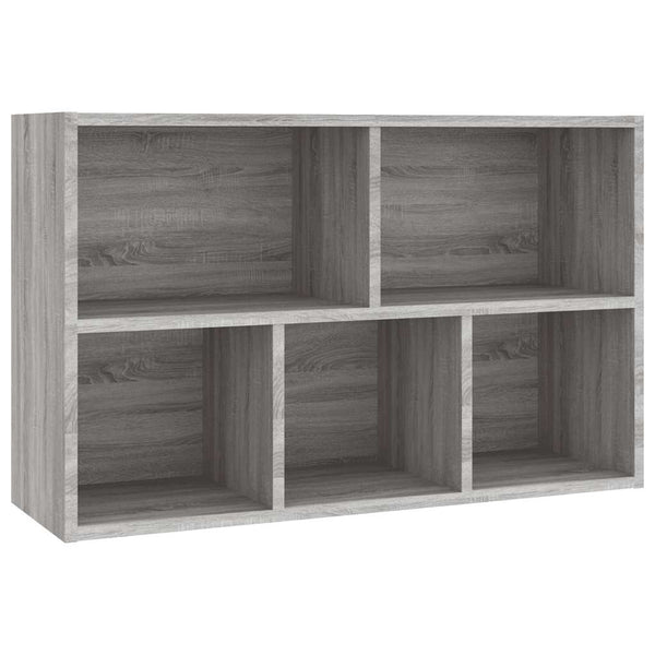Bücherregal Sideboard Grau Sonoma 50x80 cm
