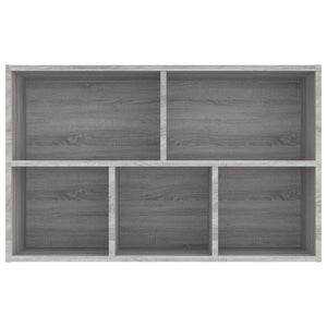 Bücherregal Sideboard Grau Sonoma 50x80 cm