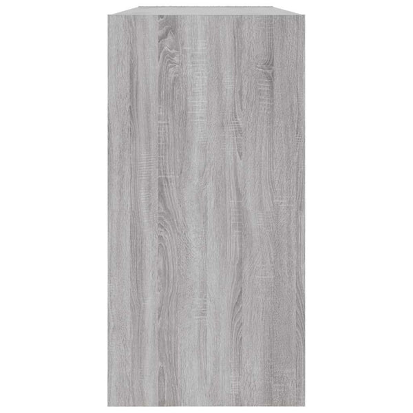Bücherregal Sideboard Grau Sonoma 50x80 cm