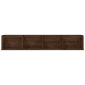 CD Wandregal Braun Eiche 100cm