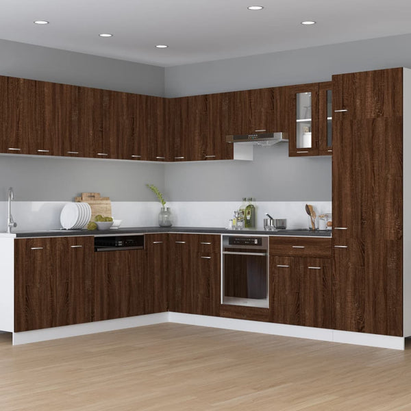 Hängeschrank Lyon Braun Eichen-Optik