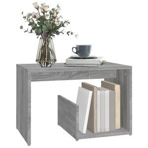 Beistelltisch Grau Sonoma 59x36x38 cm