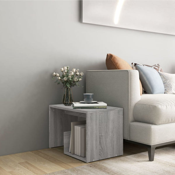 Beistelltisch Grau Sonoma 59x36x38 cm