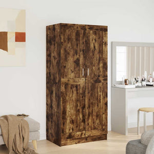 Kleiderschrank Räuchereiche 82,5x51,5x180 cm